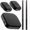 Somatosensory Electronic Virtual Drum Set Portable Air Drumsticks for Beginners Smart Virtual Reality Drum Stick Pedals Kit