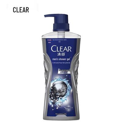 Гель для душа Clear для мужчин, глубоко очищающий, контроль жирности