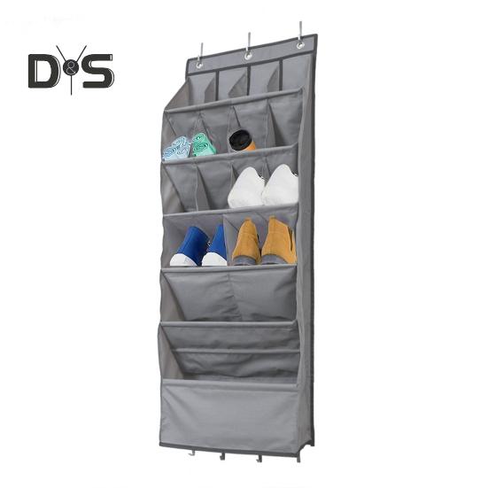 Door Shoe Organizer Hanging Bag Large Capacity Easy Access Simple Installation Versatile Shoe Holder Storage Bag