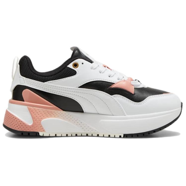 Puma R78 Disrupt белые черные розовые женские кроссовки Vapor-Grey 397675-08