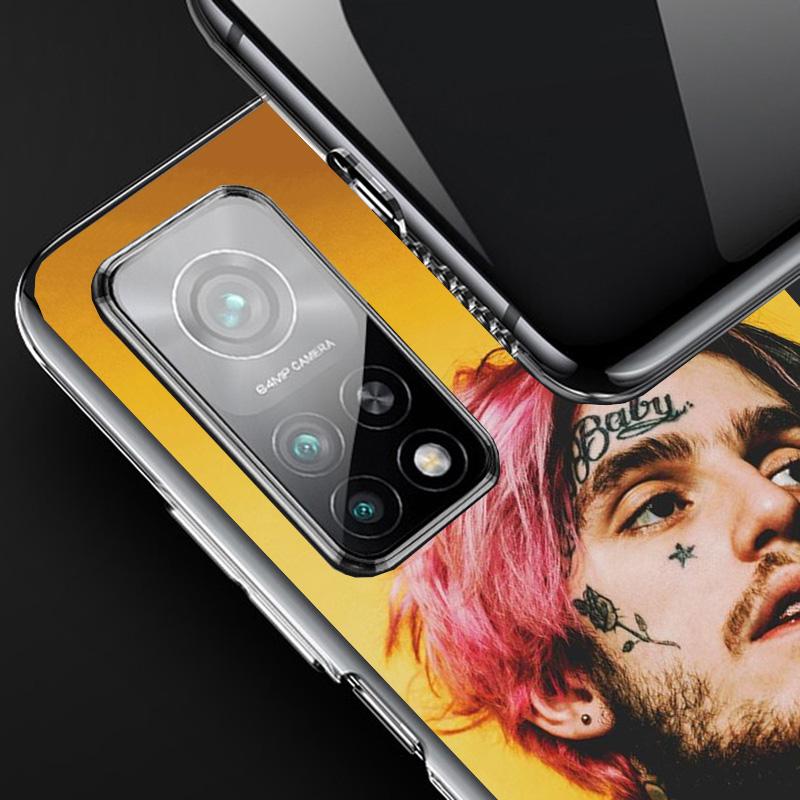 Чехол для телефона певца Lil Peep для Xiaomi Redmi Note 15 14 13 12S 12 11 Pro Plus 14S 11S 11E 10 10S 11T 5G Персонализированный чехол Redmi