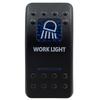 1pc Blue Rocker Switch Cover Only Replacing Cap For Car Marine Boat Truck Rocker Button Switch Camper Replacement Accessories Switches4