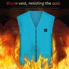 Мужской и женский жилет без рукавов с карманом и шерстяным капюшоном, зимний свободный жилет