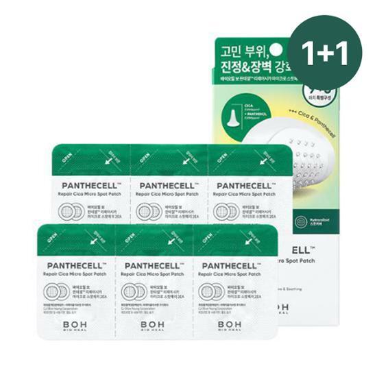 BIOHEAL BOH Pantecell Repair Cica Micro Spot Patch 9+3 листа