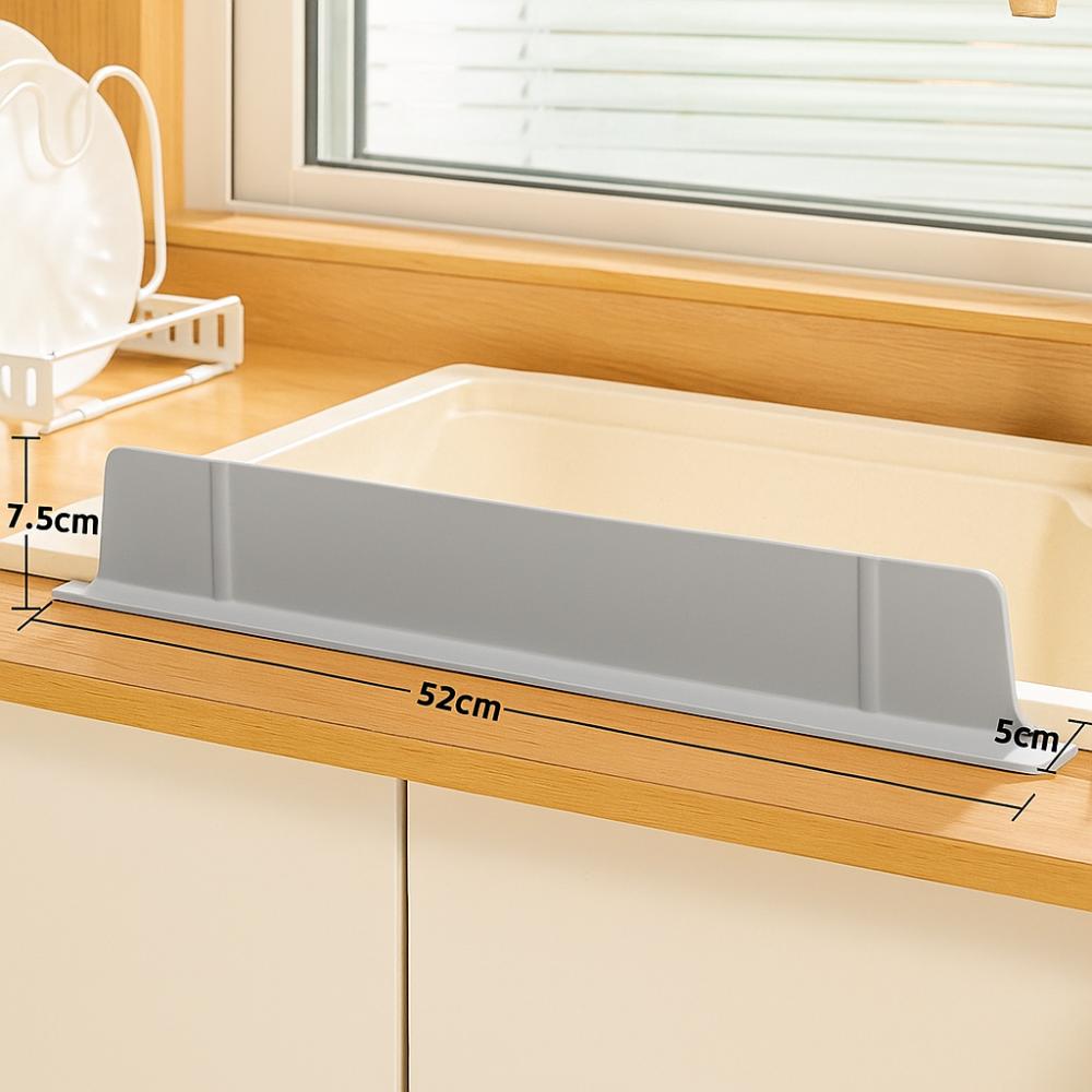 Anti-Splash Anti-Splashing Water Plate Extended Sink Waterproof Silicone Sink Splash Guard Splash Guard Oil-Proof