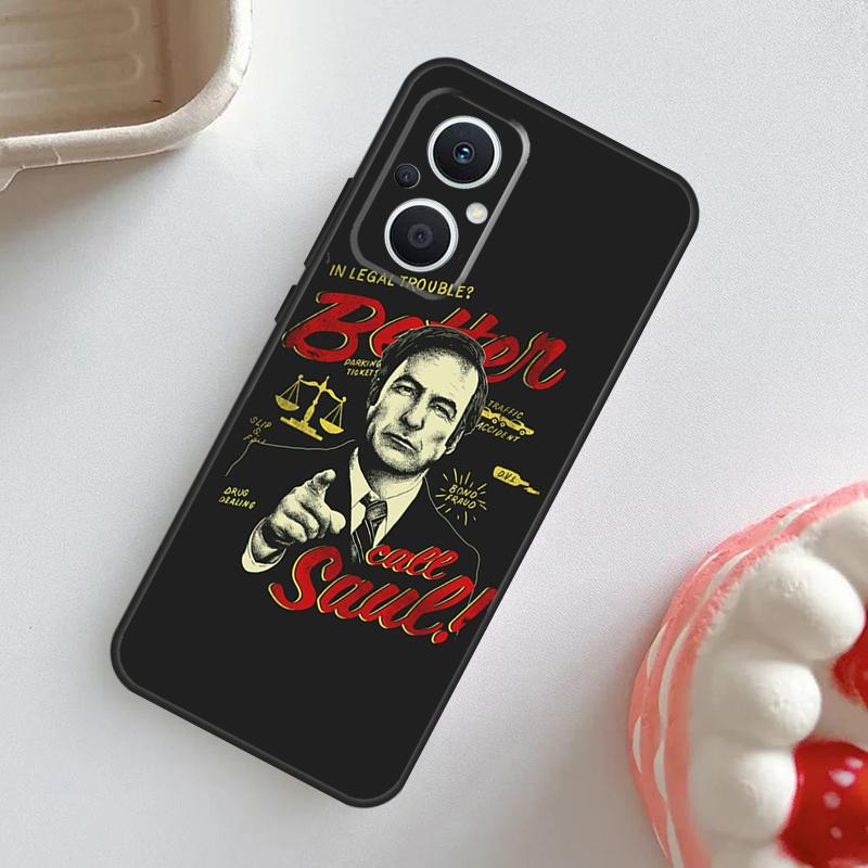 Better Call Saul Case For OPPO Reno 11F 8T 4Z 5Z 4 6 7 8 5 Lite 10 Pro OPPO Find X2 X3 Lite X5 X6 Pro Cover