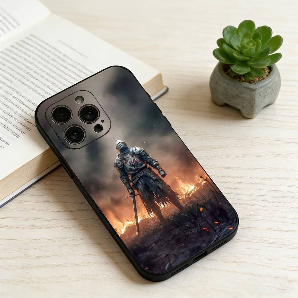 D-Dark S-Souls Phone Case Silicone Soft For IPhone 17 16 15 14 13 12 11 X XR Plus Pro Max Plus