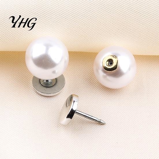 Quick Fix Buttons for Sewing 5Pcs Fake Pearl Clothing, Removable Decorative Brooch Pins, No Clothes Fixing Clips Necklines Sew Safety Pins Shirt