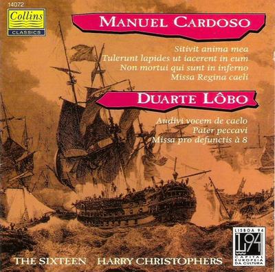 CD МАНУЭЛЬ КАРДОЗУ, ДУАРТЕ ЛОБО, THE SI - Sitivit Anaima Mea / Tulerunt Lapid 14072 Collins Classic 1994 UK Классика Б/У