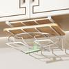 Non-punching Cabinet Lower Hanger Pot Lid Storage Kitchen Cabinet Hanging Holder Kitchen Supply