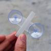 2Pcs Aquarium Fish Tank Isolation Clip Partition Plate Glass Clamp Partition Suction Cup Breeding Separation Divider Sheet