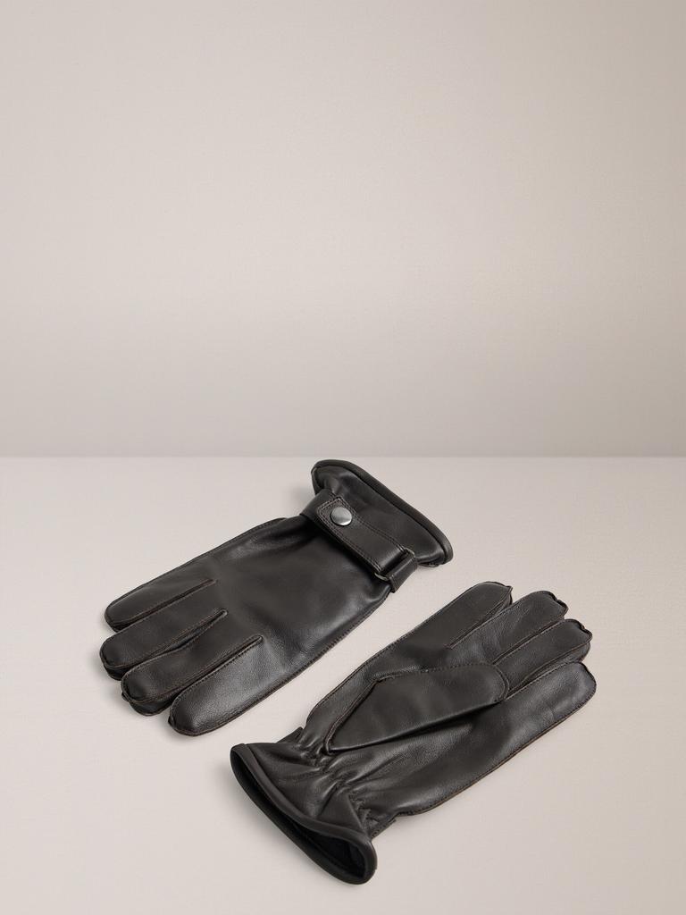 Leather Gloves L