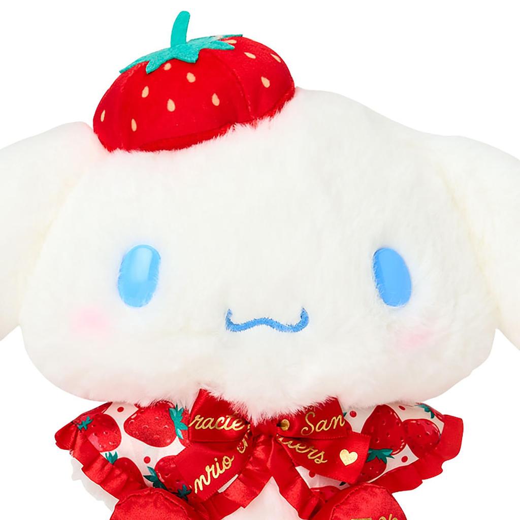 Sanrio Plush Toy Shimbun 50th Cinnamoroll Ages Toy 838951 (Ichigo Anniversary) Polyester/Nylon 3+