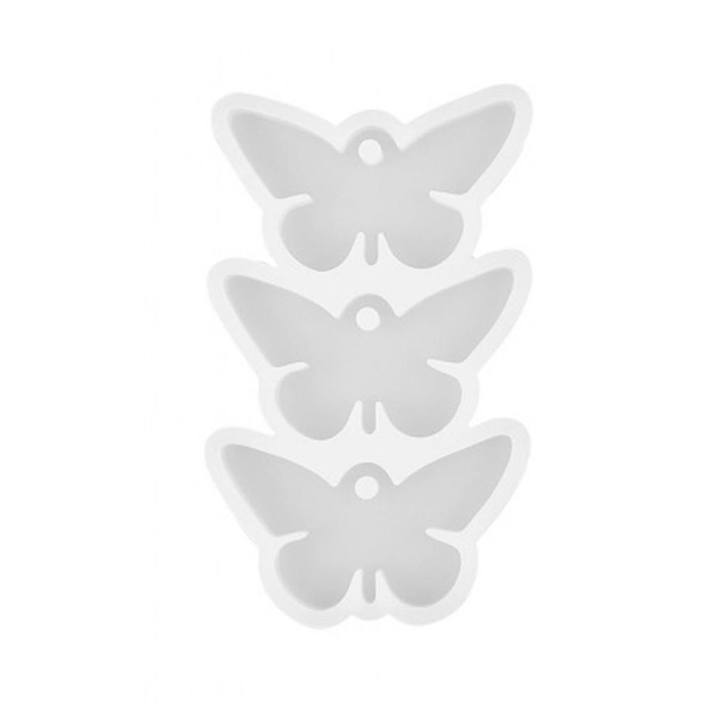 Butterfly/Round/Oval Shape Crystal Silicone Mold Drop Earring Molds Ear Jewelry Moulds for DIY Jewelry Making and Crafts