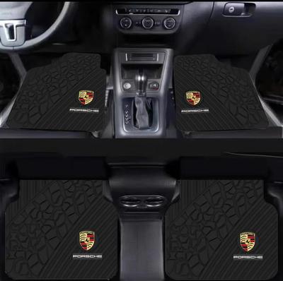 Автомобильный коврик для пола Передний и задний Автомобильный ковер Защита пола Подушка Для Porsche 911 718 Cayenne Cayman Panamera Macan Taycan Boxster