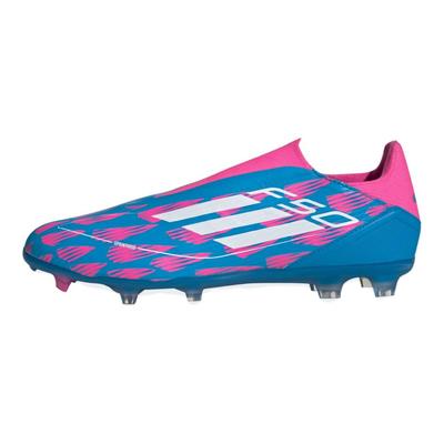 Кроссовки Adizero F50 League Laceless FG MG Reemergence Pack Unisex, синие, солнечно-голубые, облачно-белые IH8051