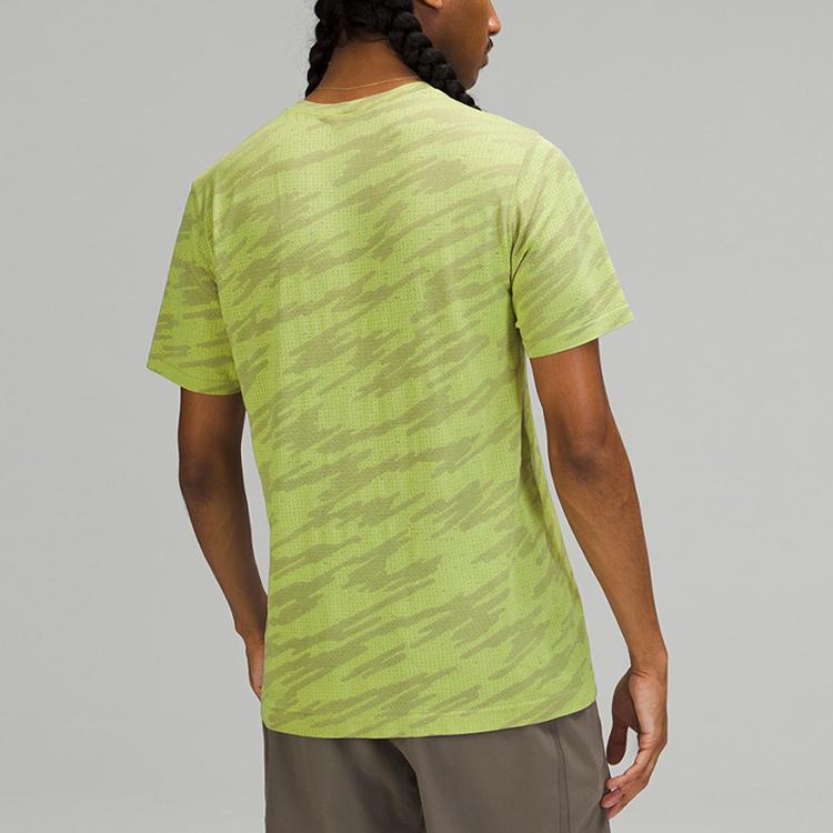 Lululemon T-Shirts Men's Crew Neck Moderate Straight Fit LM3COOS