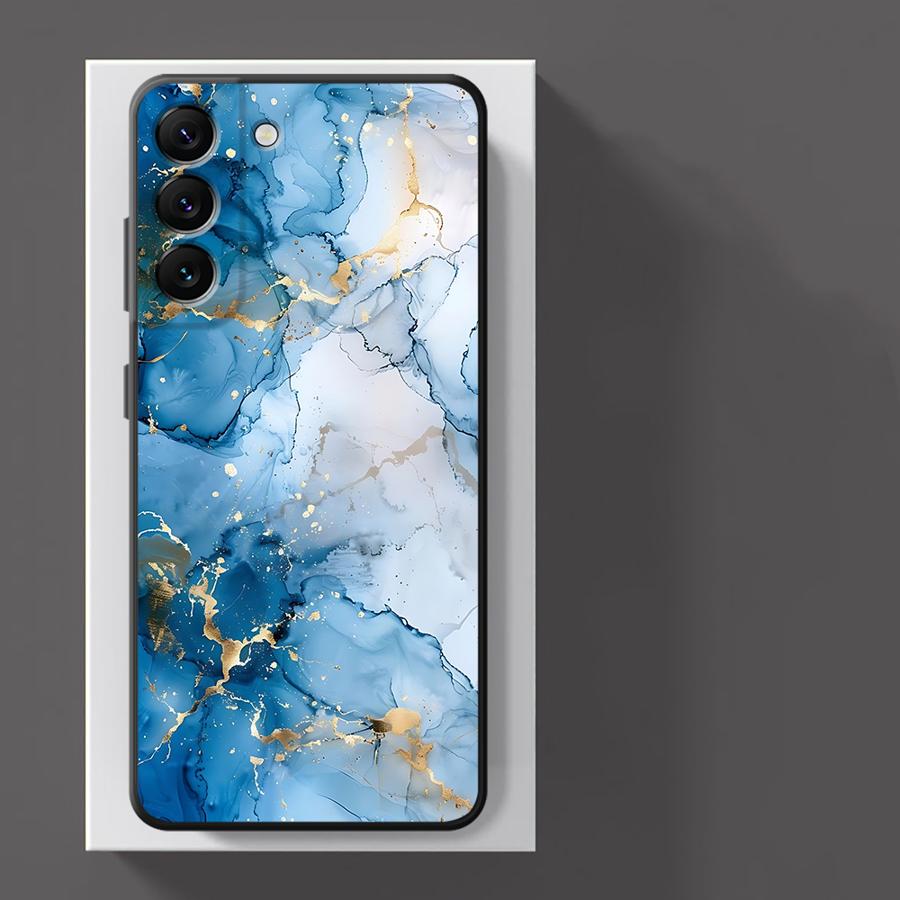 Мраморный чехол для телефона Samsung Galaxy A51 A52 A52s A53 A54 A55 A71 A72 A21s A31 A41 A16 A50 A70s Роскошная крышка
