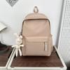 Fashion Shoulder Bag College Cute Simple Backpack Premium Sense Schoolbag Travel Bag Large Capacity