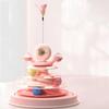 Ball Track Cat Toy 360 Degree Rotating Cat Turntable Ball Windmill, Used for Cat Interactive Toys