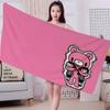 Cartoon G-gloomy Bear Big Microfiber Beach Towels Quick Dry Towel Sand Beach Towels Pool Towel for Travel Swim Pool Yoga