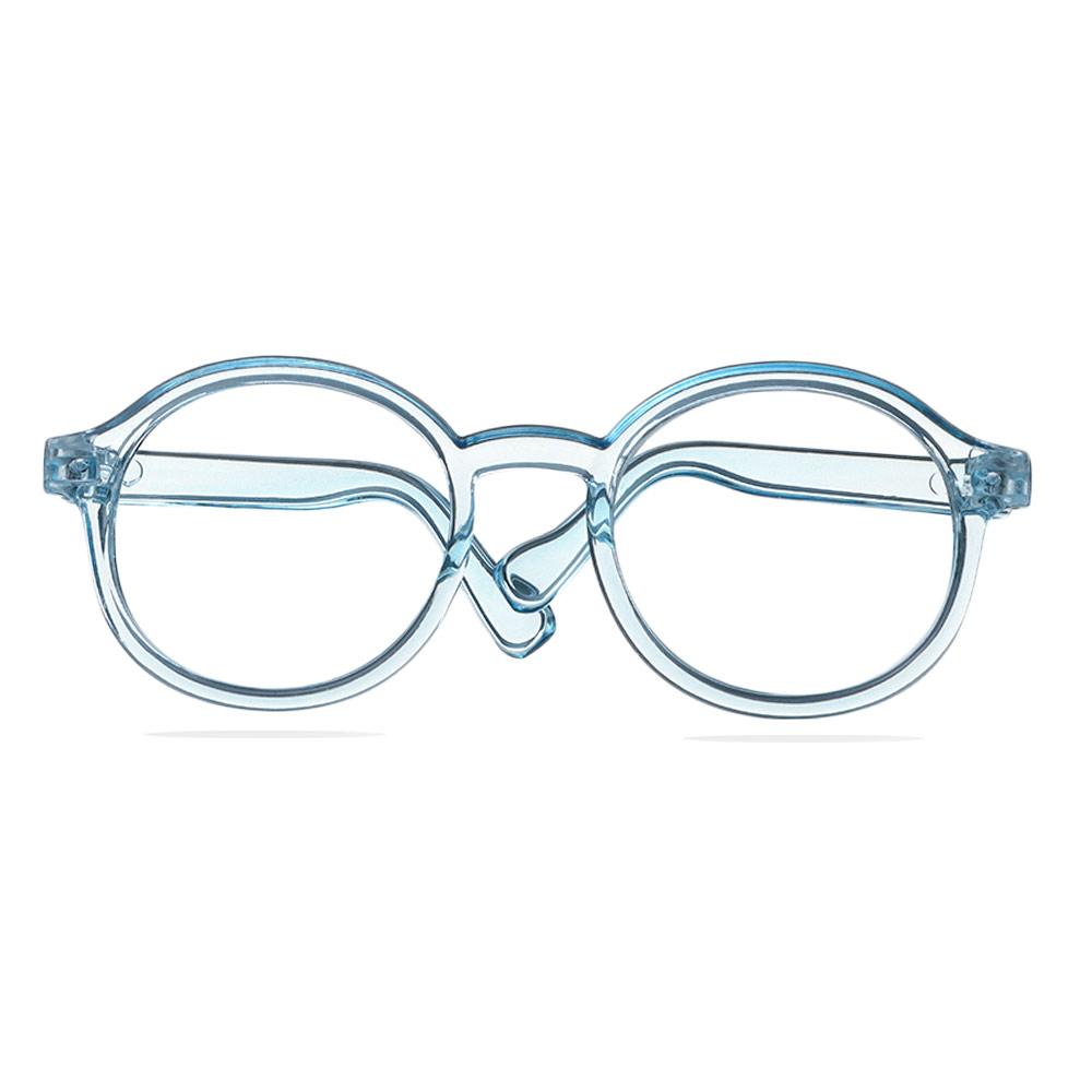 Classical Korea Changing Clothes Dolls Glass Doll Decoration Toys Round Glasses Accessories