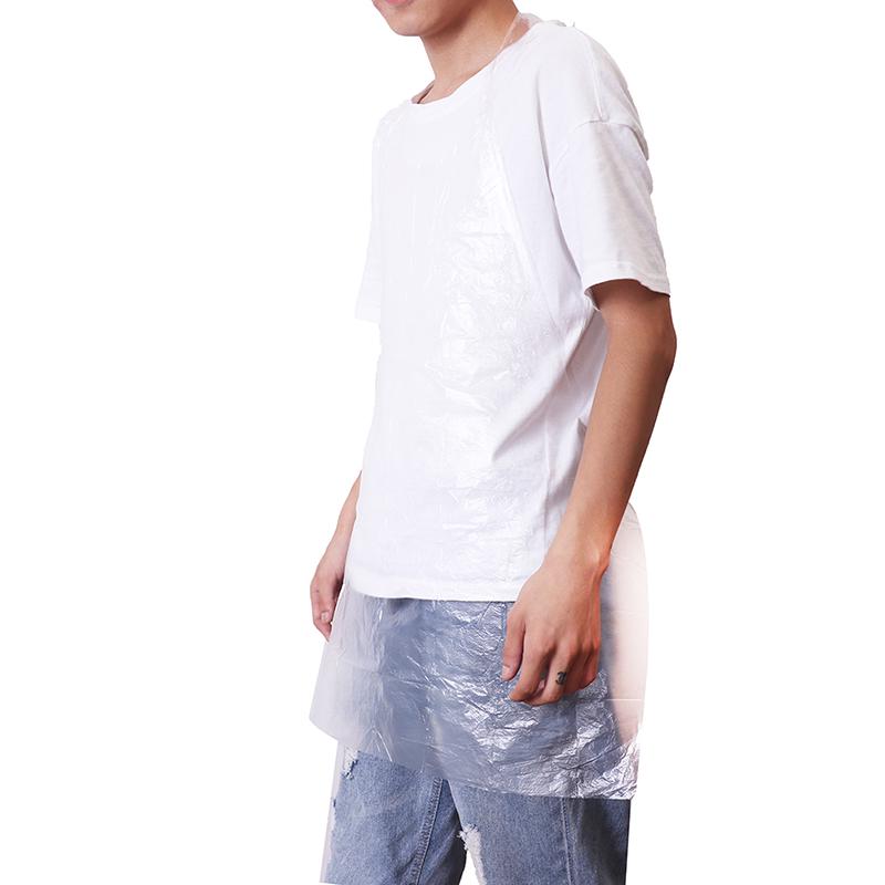 100 шт одноразовые чистящие простые в использовании кухонные фартуки для барбекю фартук для приготовления пищи