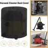 Black Dust Proof Cover 420D Oxford Fabric Heavy Duty Cover Practical Round Vacuum Cover  Home Use