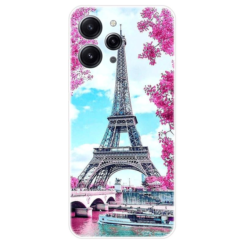 Для Xiaomi Redmi 12 Redmi12 4G Чехол Мягкая силиконовая задняя крышка Чехол для телефона с рисунком из мультфильма Креатив