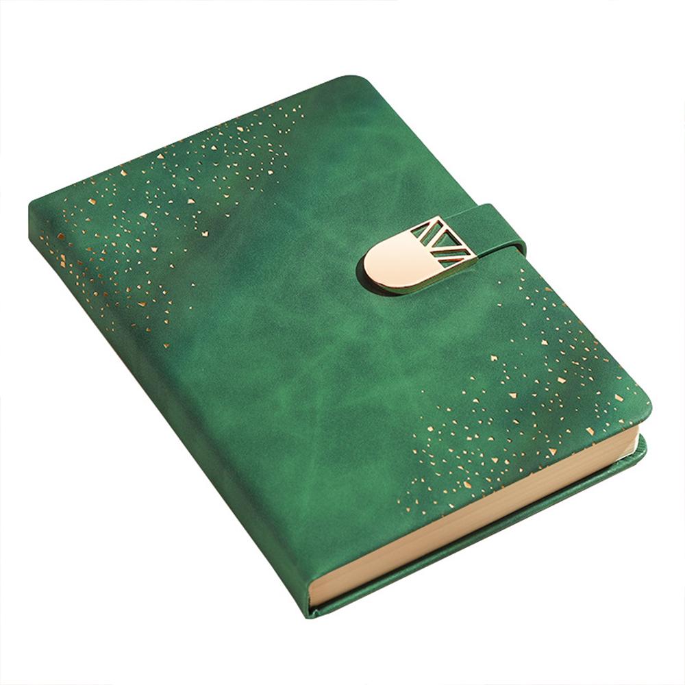 (Логотип можно выгравировать) Деловой блокнот А5 со звездным небом, предметная тетрадь, кожаный блокнот, дневник с пряжкой