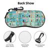 Charlie BrownSnoopy Woodstock Cartoon Beagle Shell Eyeglasses Protector Cases Men Women Sunglass Case Glasses Bag