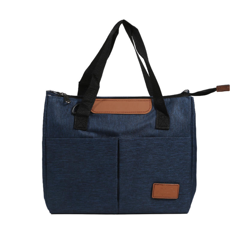 Portable Lunch Food Box Bag Oxford Material Waterproof Insulated Cooler Case Keeps Food Warm Or Cold Ideal for Outdoor Travel Daily Lunch Carrying