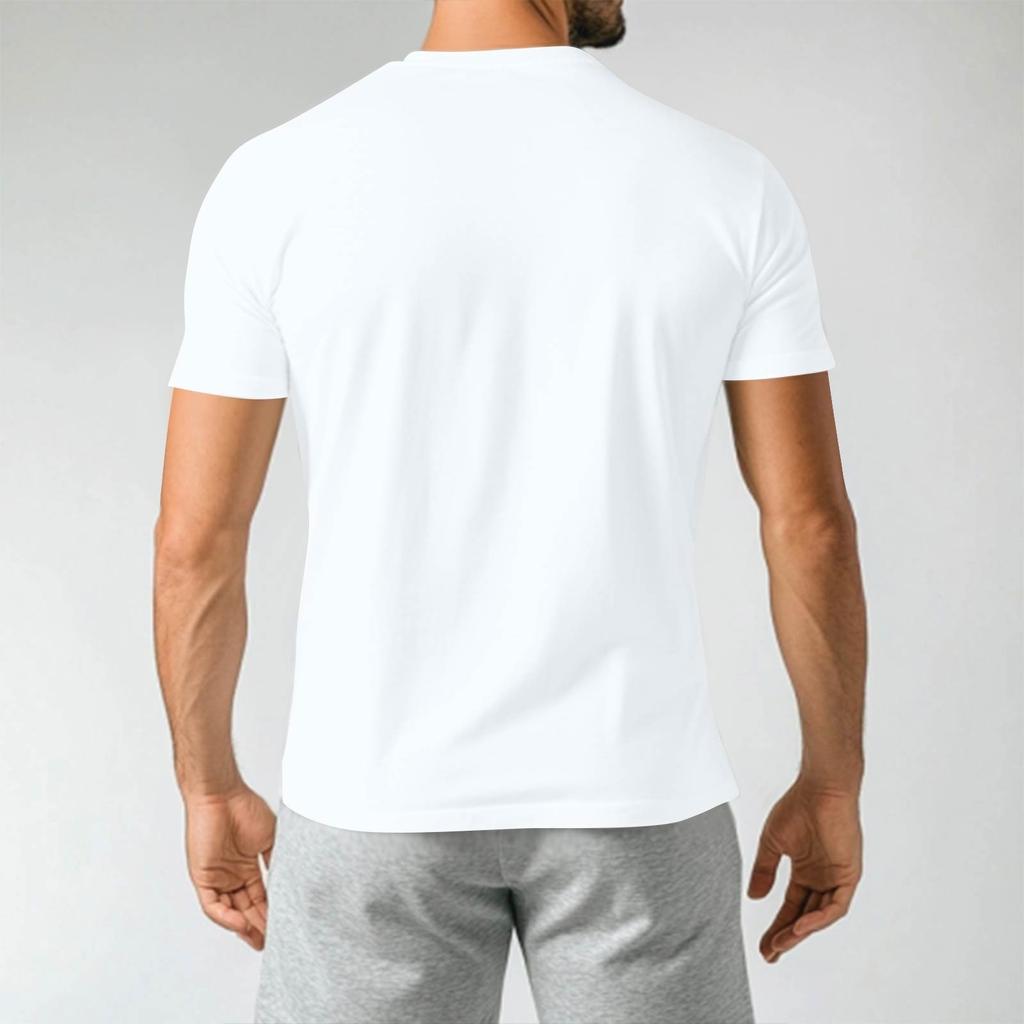 Унисекс футболка с круглым вырезом