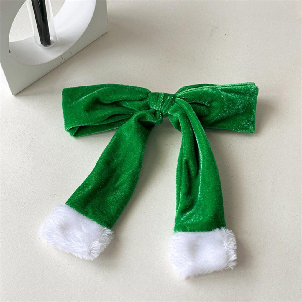 Элегантная рождественская заколка для волос Рождественская заколка Милая плоская заколка Заколка для волос Рождественская элегантная заколка для волос для пучков
