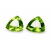 NATURAL Peridot Green 19.00 Ct   Stone Gemstone TRILLION CUT Faceted