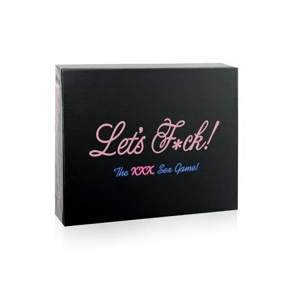 Настольная игра - LET'S FUCK GAME - Прелюдии и задания - 1 игровое поле - 1 рулетка - 4 фишки