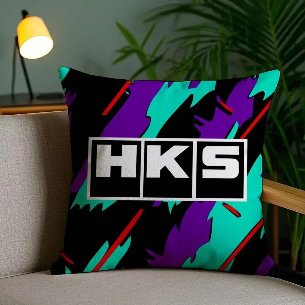 Крутая машина H-Hks Наволочка Плюшевая ткань Мягкая наволочка Двусторонняя печать Наволочка для диванной подушки