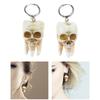 Unique Skull Tooth Dangles Earrings Gothic Punk Fashion Jewelry Accessory Women's Gifts for Trendy Women LadieS