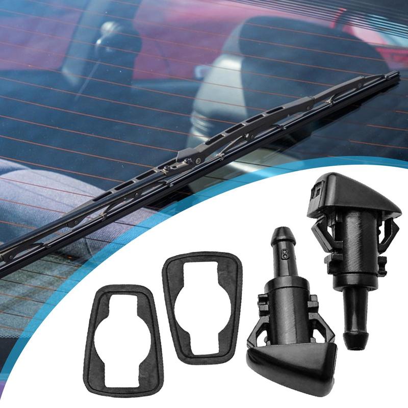 Форсунки омывателя лобового стекла, форсунки стеклоочистителя, распылитель 2 шт., универсальные автомобильные аксессуары, замена для Chrysler Dodge