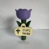 Flower Shape Insect Drinking Cup Colorful Garden Decoration Bee Butterfly Water Dispenser  Patio