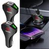 Автомобильное зарядное устройство с двумя портами Type-C PD25W, адаптер быстрой зарядки QC 3.0 для Toyota Avalon Mirai Avensis Prado Hilux VVT-I 4WD Corolla