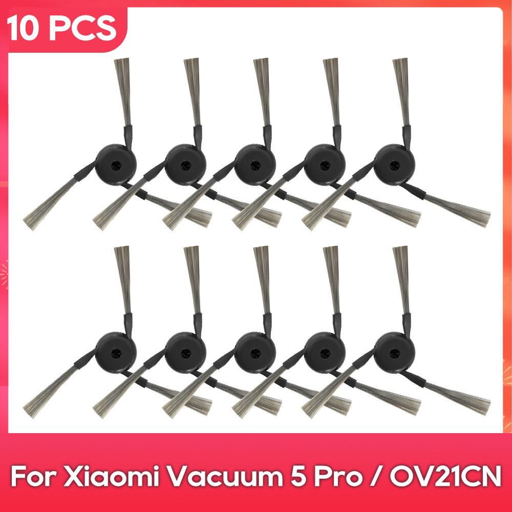 Compatible For ( Xiaomi Robot Vacuum 5 OV31GL / Xiaomi Robot Vacuum 5 Pro OV21GL ) Parts Main Side Brush Filter Mop Dust Bag