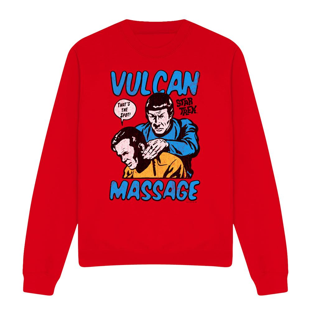 Star Trek Unisex Adult Massage Sweatshirt