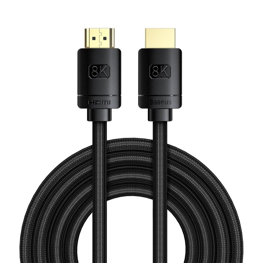 HDMI cable 21 8K 60 Hz eARC QMS Dynamic HDR VRR ALLM 3m black