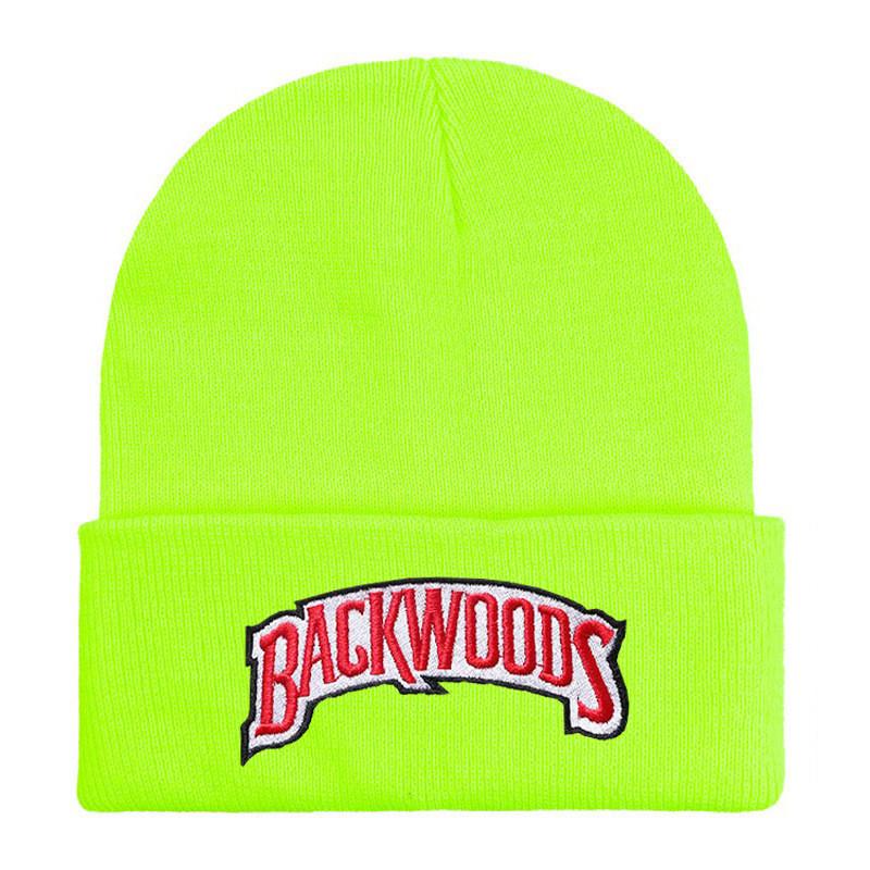 Вышитая шапка-бини Backwoods с регулируемой посадкой для уличной моды и холодной погоды