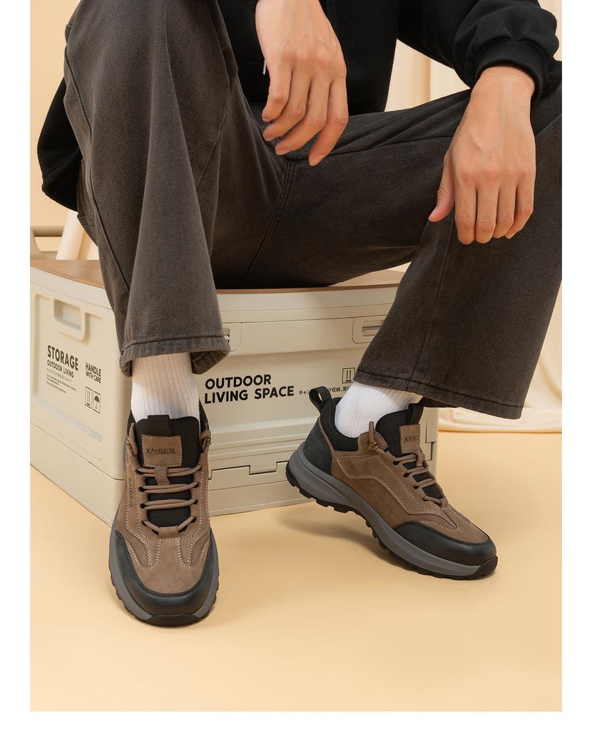 Caesar Men's Leather Outdoor Sports Casual Shoes
