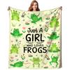 Cute s Soft Flannel Lightweight Throw Blanket for Kids All Season Cartoon Animal Blanket for Sofa, Couch, Bed Decorative