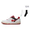Nike Full Force Low Mystic Красные мужские кроссовки Бело-черный парус FB1362-102