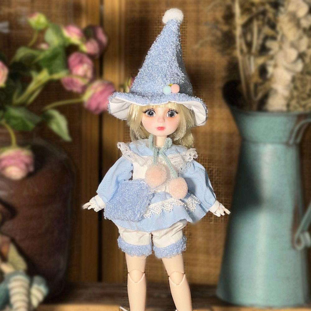 1/6 SD 30см Bjd Кукла с Одеждой Длинные Волосы Высокий Каблук Платье Принцессы Наряжать BJD Куклы Элегантные Привлекательные Глаза