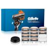 Gillette 2024 Proglide Manual Razor Blade 10 шт. + Подставка для бритвы, 1 комплект, корейское лезвие для бритвы